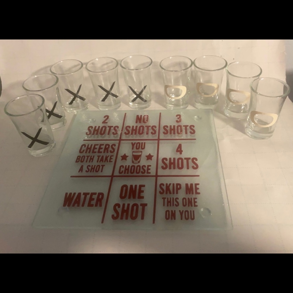 Drunk tic tac toe!